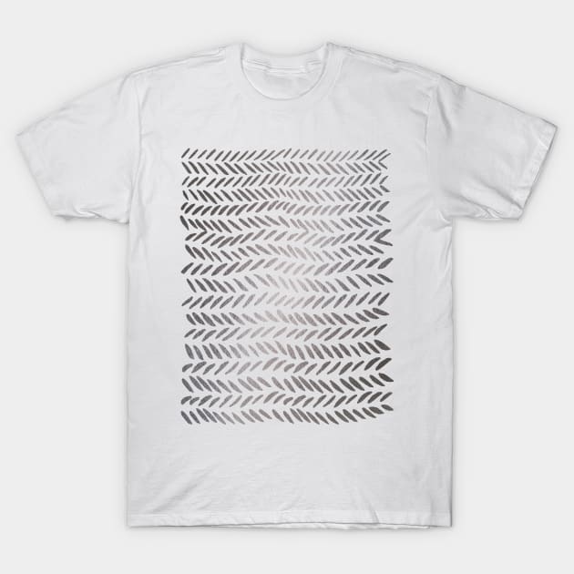 Metallic knitting pattern - silver T-Shirt by wackapacka